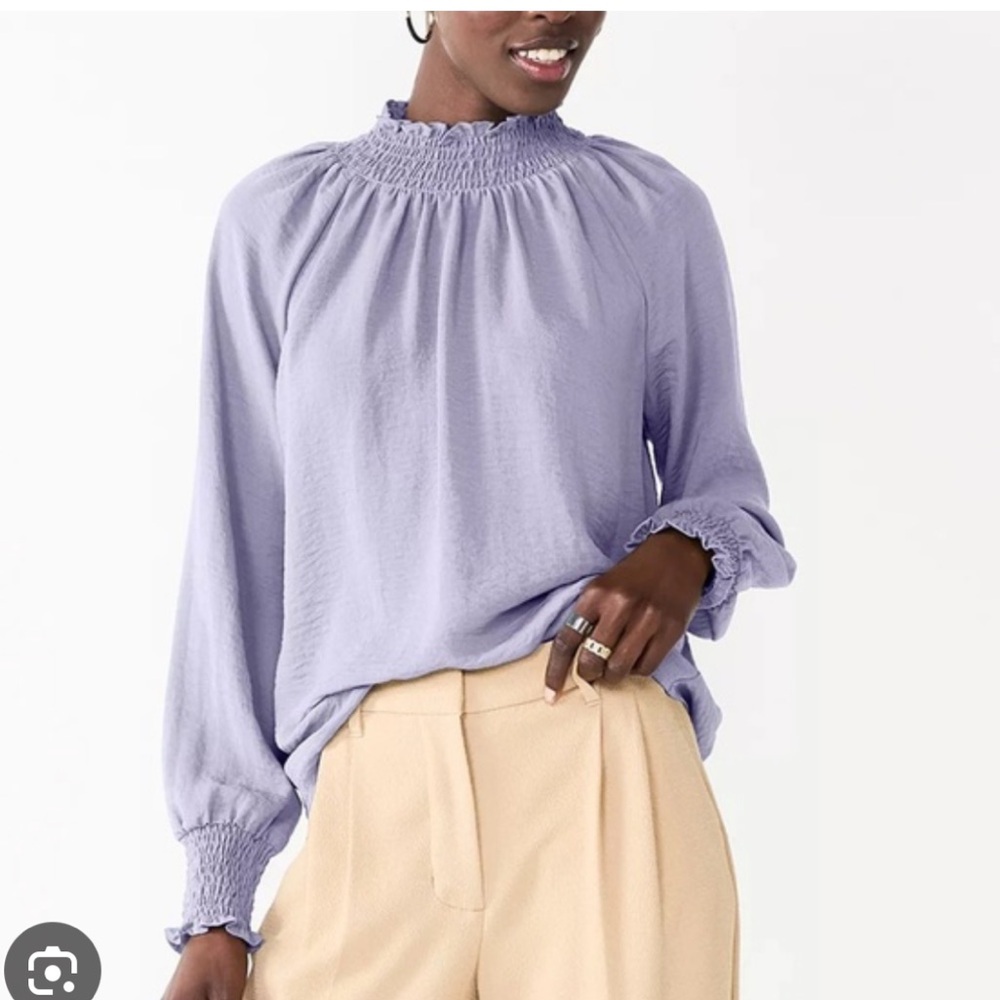 Nine West Smocked Top